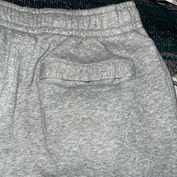 Nike Sweatpants Mens S Gray Club Fleece Straight Leg Sportswear Activewear - Picture 6 of 9